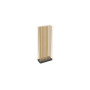 Extremis Sticks Set, Sockel mit Stäben, Holzfarbe