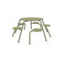 Extremis Virus picnic table, Reed green (RAL6013)