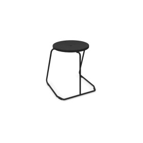 Extremis Tiki stool, Black (RAL9005)