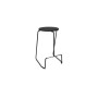 Extremis Tiki stool, Black (RAL9005)