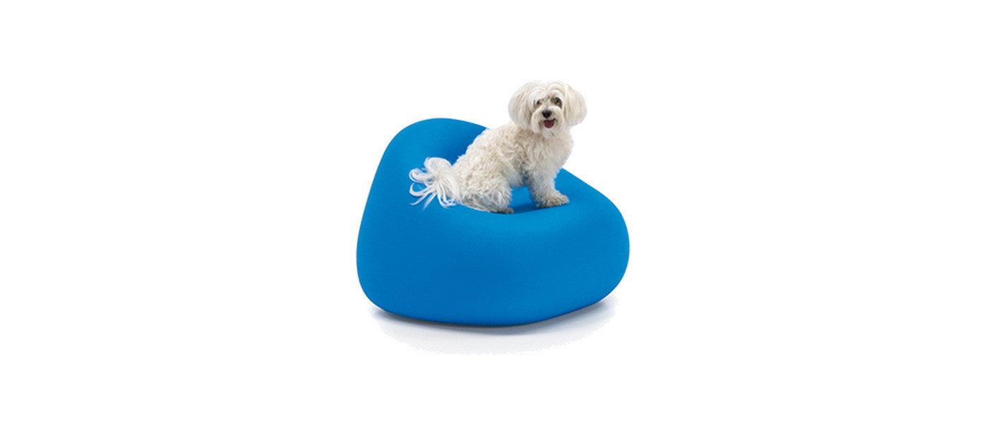 Plust Gumball Junior armchair, 11 blue