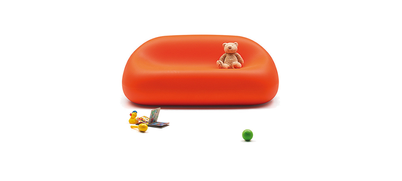 Plust Gumball Junior sofa, C1 narančasta
