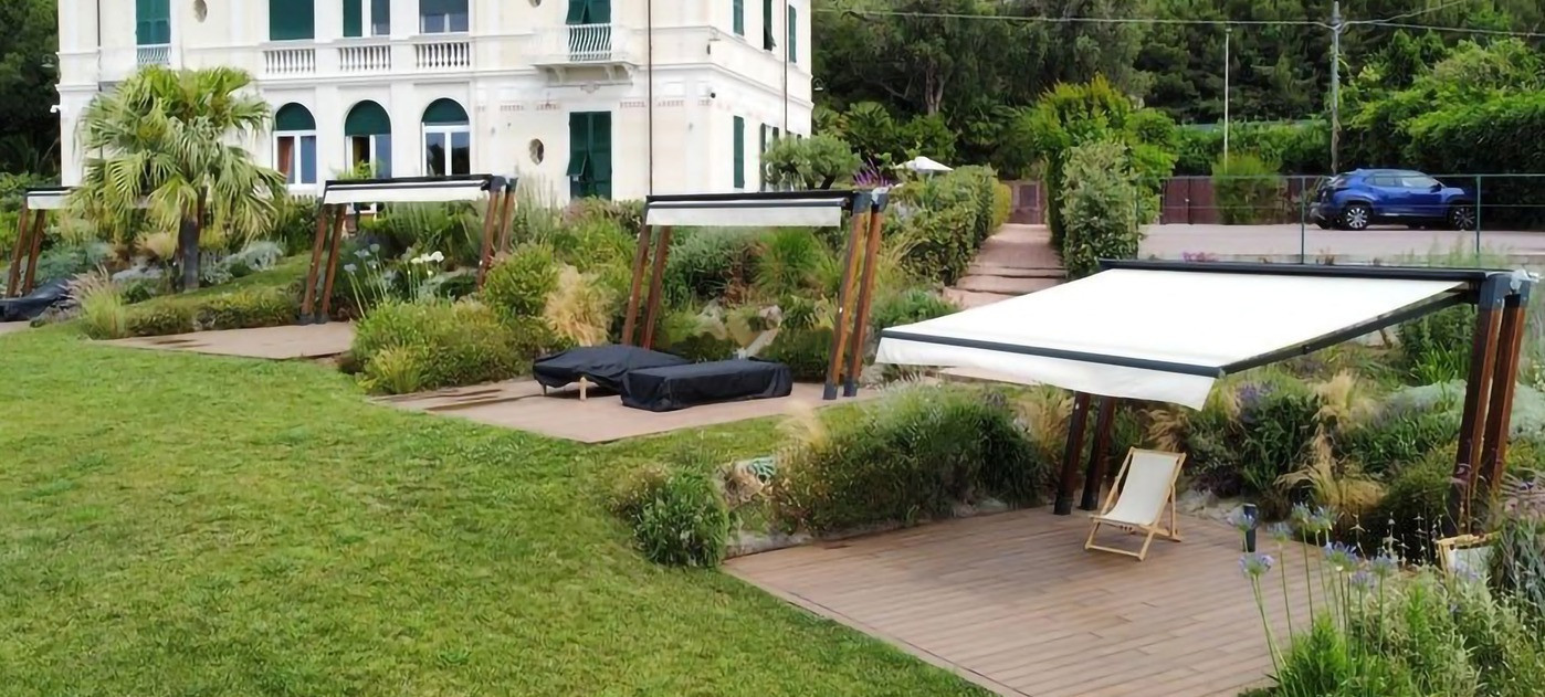 Giardini Veneti Thalia struttura ombreggiante