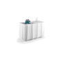 Plust Frozen catering counter, C2 white