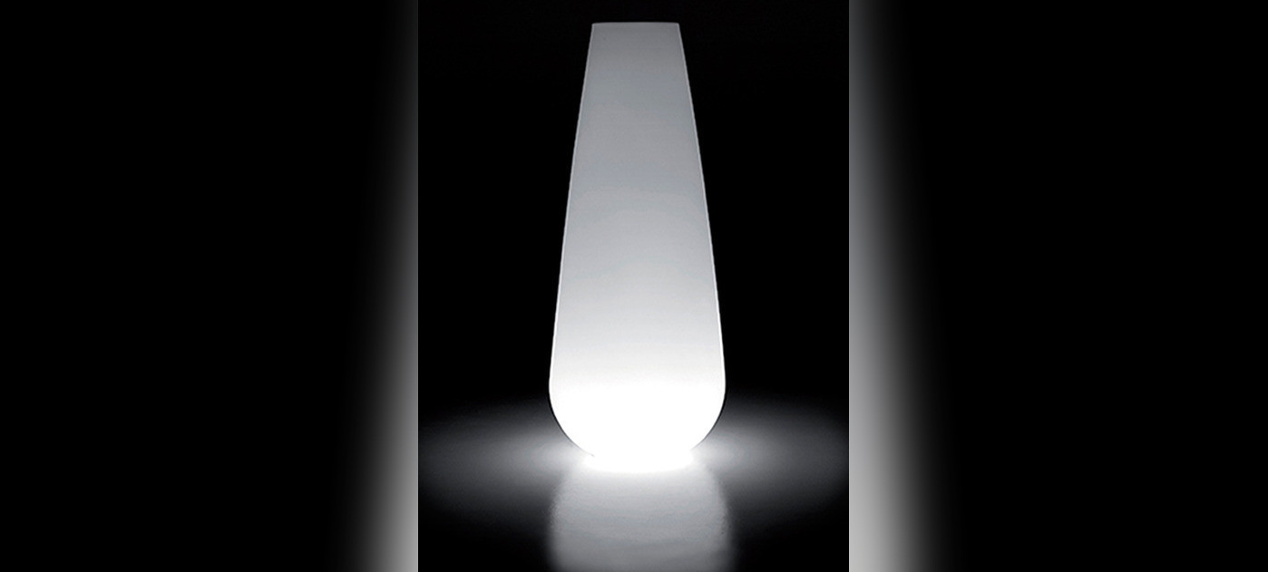 Plust Buba vaso, versione luminosa