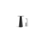 Plust Fura bar table structure, 87 pearl black