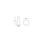Plust Fura bar table structure, dimensions