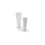 Plust Diamond vaso, C2 bianco