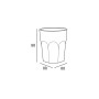 Plust Cubalibre vaso, misure