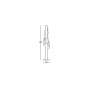 Plust Lapsus coat stand, dimensions