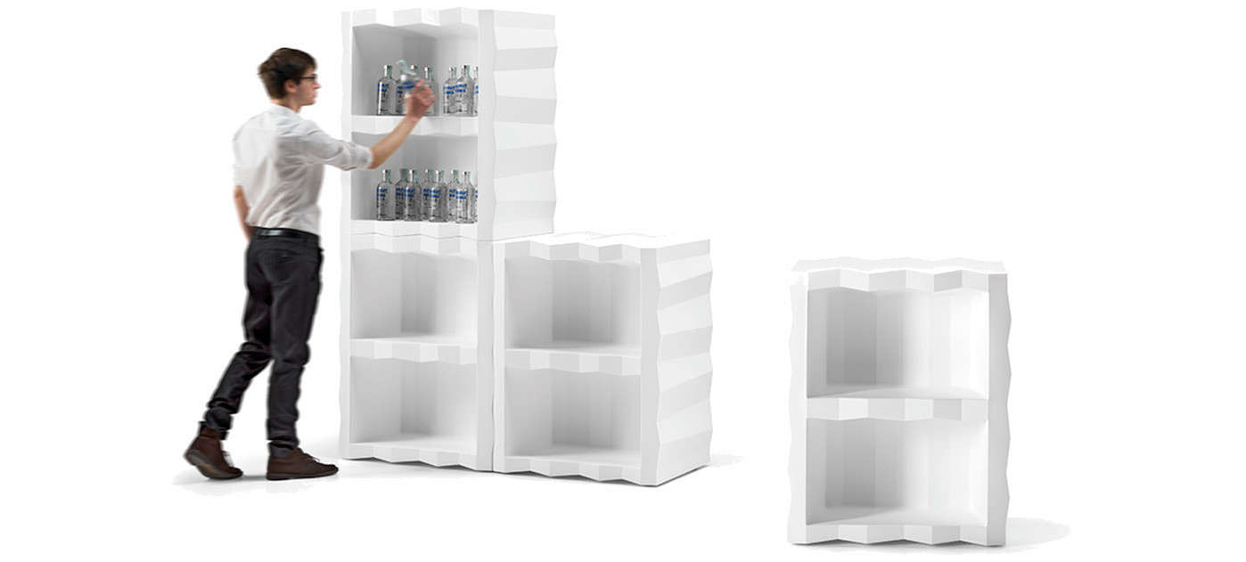 Plust Frozen vitrina, C2 bela