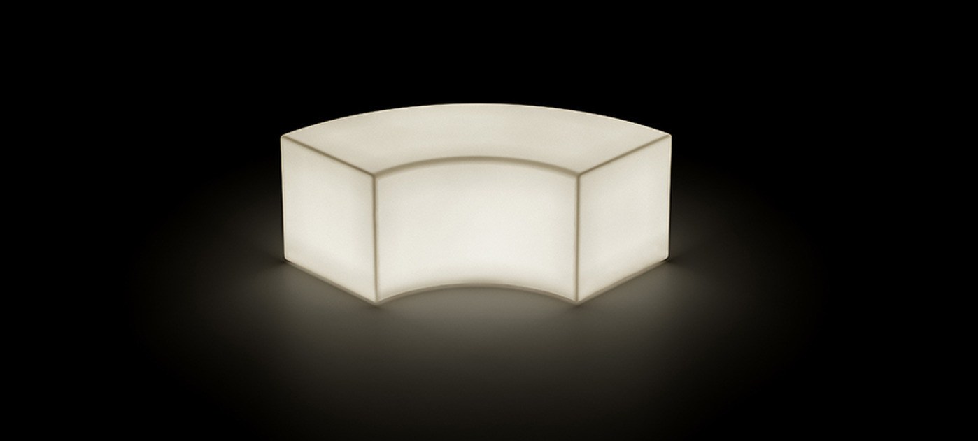 Plust Twist panca, versione luminosa