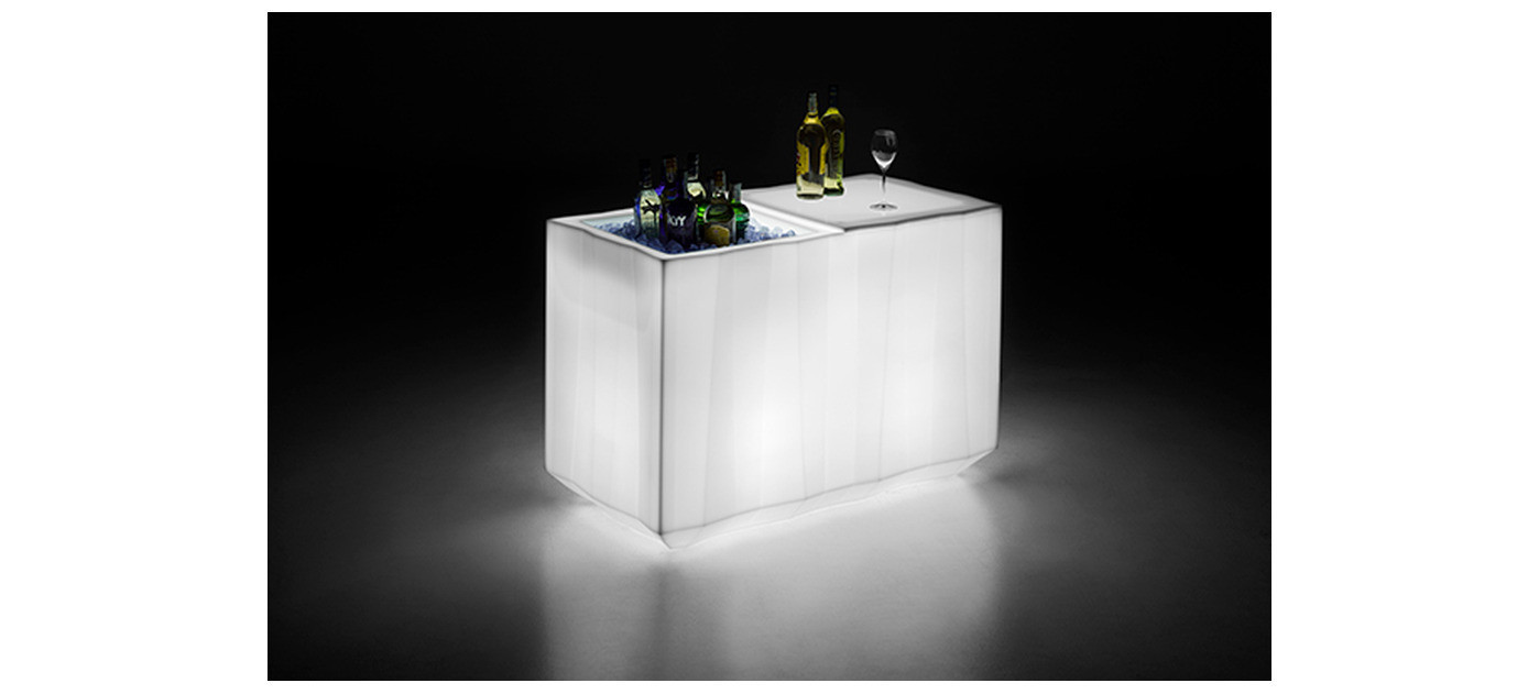 Plust Frozen Cateringtheke, U1 White Light
