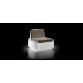 Plust Bold fotelja, U1 White Light