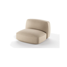 Plust Softer fotelja, U4 Stone