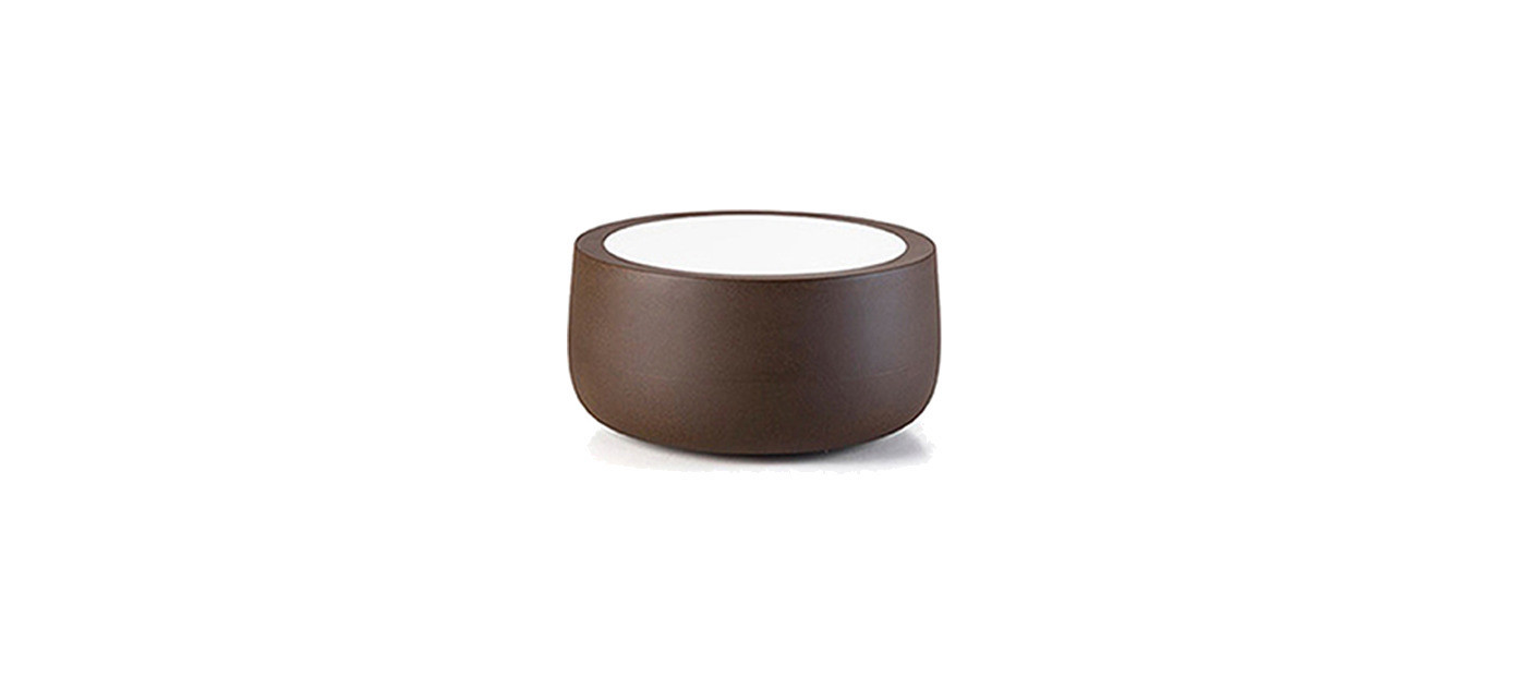 Plust Bold struttura tavolino, N4 Golden Rust