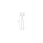 Plust Tebe floor lamp, dimensions