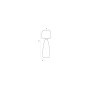 Plust Vela floor lamp, dimensions