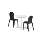 Plust Table metal structure, white