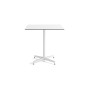 Plust Table metal structure, white