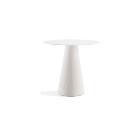 Plust Fade Esstischgestell, U1 White Light