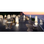 Plust Fade struttura tavolino, versione luminosa
