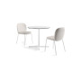 Plust Fade table metal structure, white