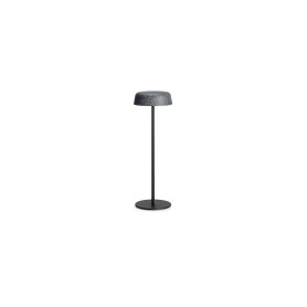 Plust Fade Metall-Tischleuchte, schwarz