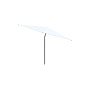Nata runder Sonnenschirm, R 280 cm, Schwarz RAL 9005, Solidum Natural