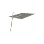 Spectra Forward suncobran, 250 x 250 cm, Beige Limestone (ref. RAL 1013), Solidum Grey