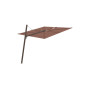Spectra Forward ombrellone, 250 x 250 cm, Bronzo (rif. RAL 8014), Terra