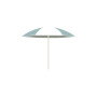 Nata UX Plu senčnik, R 280 cm, Acqua / Natural
