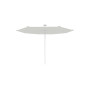 Infina hexagonal umbrella, R300 cm with protection cover, Anodized aluminium, Lin