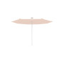Infina hexagonal umbrella, R300 cm with protection cover, Anodized aluminium, Nectar