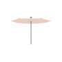Infina hexagonal umbrella, R300 cm with protection cover, Black RAL 9005, Nectar