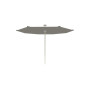 Infina hexagonal umbrella, R300 cm with protection cover, Beige Limestone (ref. RAL 1013), Solidum Taupe