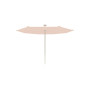 Infina hexagonal umbrella, R300 cm with protection cover, Beige Limestone (ref. RAL 1013), Nectar
