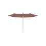 Infina hexagonaler Sonnenschirm, R300 cm mit Schutzhülle, Beige Limestone (ref. RAL 1013), Terra