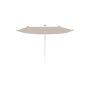 Infina hexagonal umbrella, R300 cm with protection cover, White, Avena