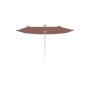 Infina hexagonal umbrella, R300 cm with protection cover, White, Terra