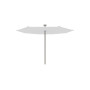 Infina hexagonal umbrella, R300 cm with protection cover, Bronze (ref. RAL 8014), Solidum Canvas