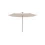 Infina hexagonal umbrella, R300 cm with protection cover, Bronze (ref. RAL 8014), Avena