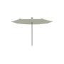 Infina hexagonal umbrella, R300 cm with protection cover, Bronze (ref. RAL 8014), Apio