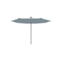 Infina hexagonal umbrella, R300 cm with protection cover, Bronze (ref. RAL 8014), Acqua