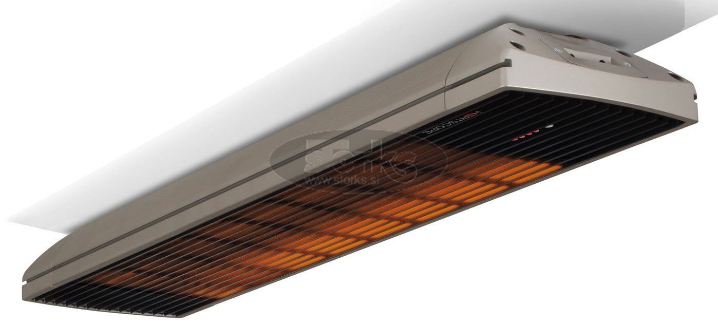 HEATSCOPE Spot črna 2800W, IP44