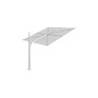 Spectra Straight ombrellone, 250 x 250 cm, Alluminio anodizzato, Sunbrella Marble