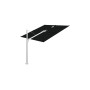 Spectra Straight Sonnenschirm, 250 x 250 cm, Eloxiertes Aluminium, Sunbrella Black