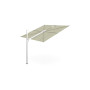 Spectra Straight ombrellone, 250 x 250 cm, Alluminio anodizzato, Apio