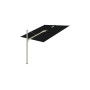 Spectra Straight Sonnenschirm, 250 x 250 cm, Beige Limestone (ref. RAL 1013), Sunbrella Black