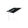 Spectra Straight ombrellone, 250 x 250 cm, Bianco, Sunbrella Black